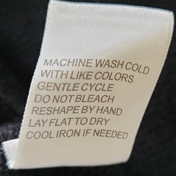 Stitchdrop black small a-line sweater dress - Picture 4 of 7